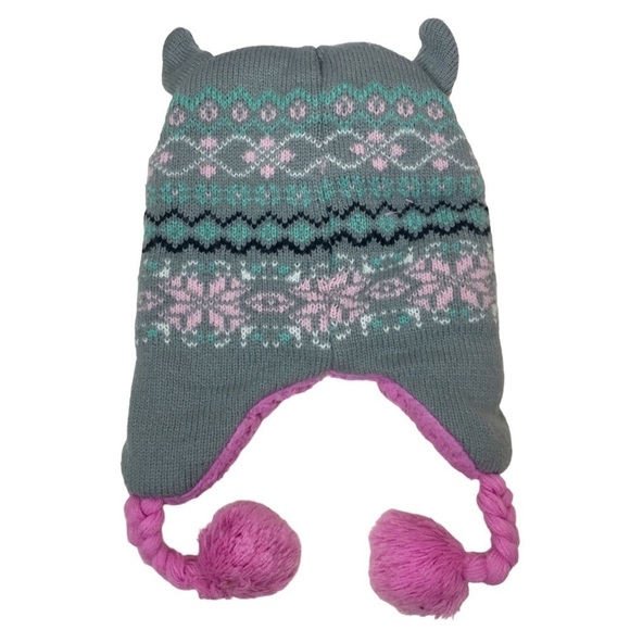 Girl’s Winter Gear Hats Beanie Gloves Cat Sock Monkey Fox Minnie Mouse JoJo Siwa - Picture 3 of 16